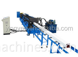 Drain pipe metal round downspout roll forming machine/ Water down pipe